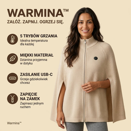 WARMINA™ — podgrzewana koco-bluza (Rozmiar uniwersalny)