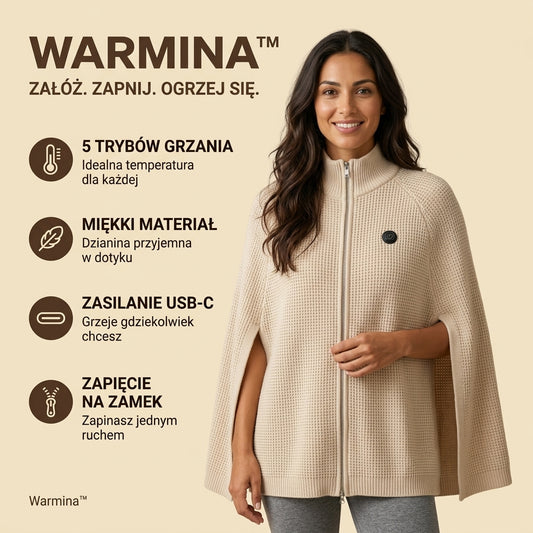 WARMINA™ — podgrzewana koco-bluza (Rozmiar uniwersalny)