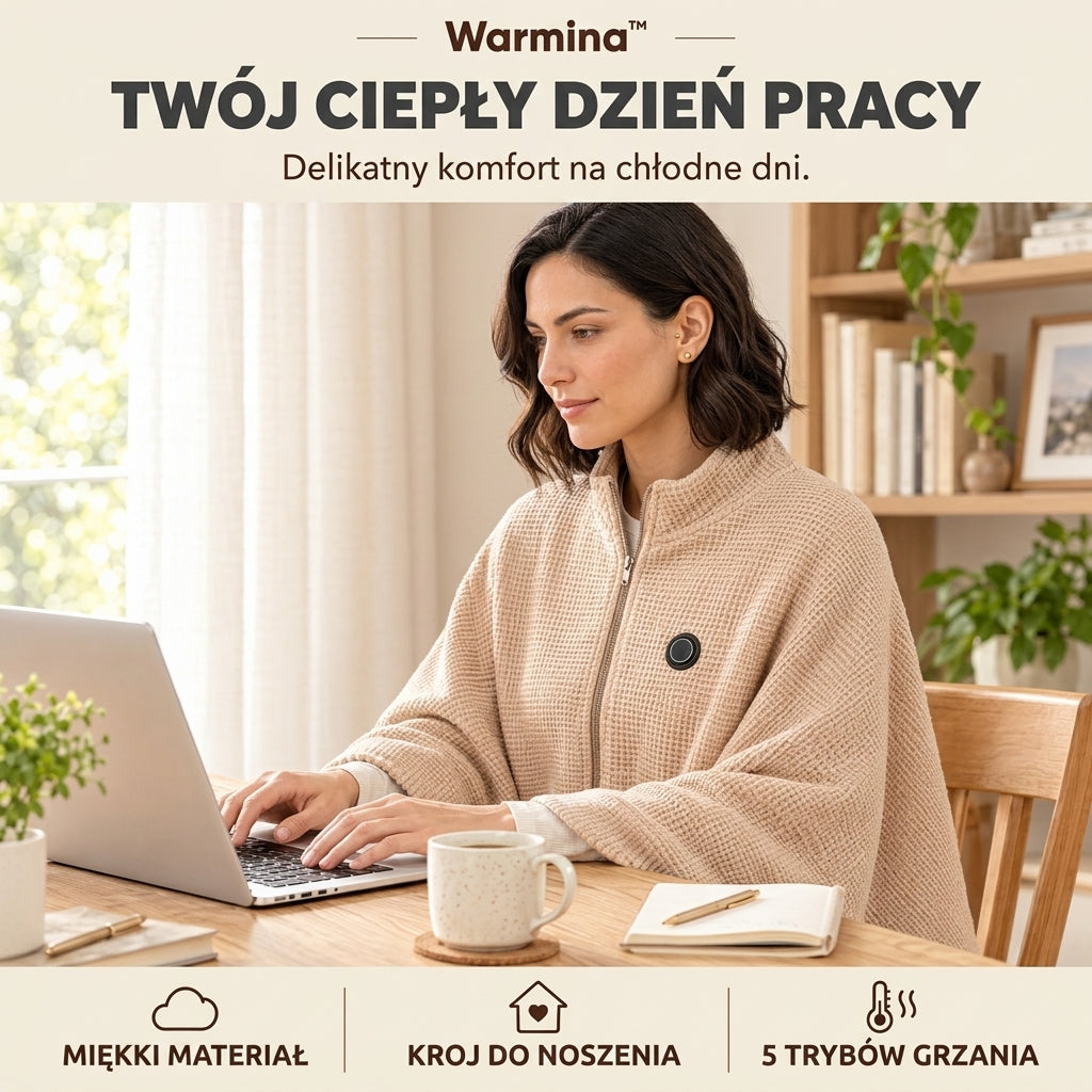 WARMINA™ — podgrzewana koco-bluza (Rozmiar uniwersalny)